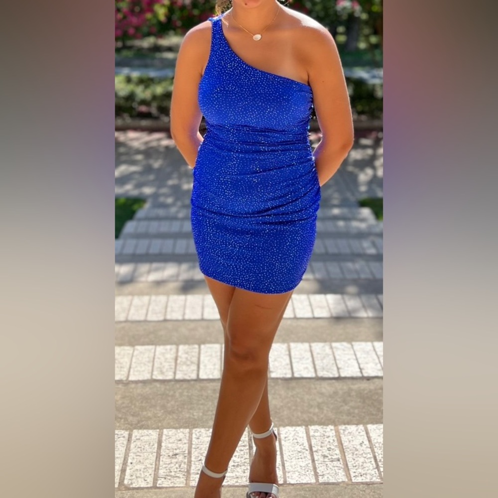 Worn once homecoming dress, straps adjusted for more support